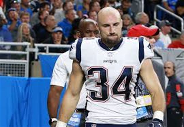 Patriots activate running back Rex Burkhead