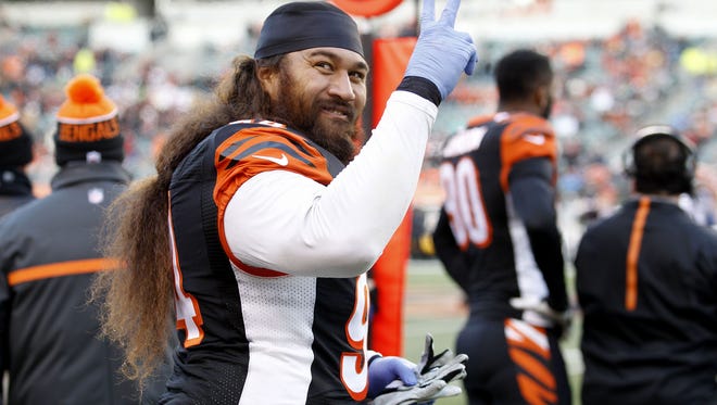 Domata Peko's man mane