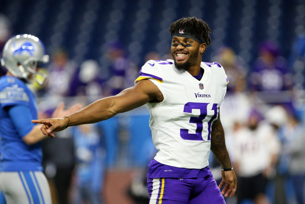 Minnesota Vikings running back Ameer Abdullah (31) carries in the