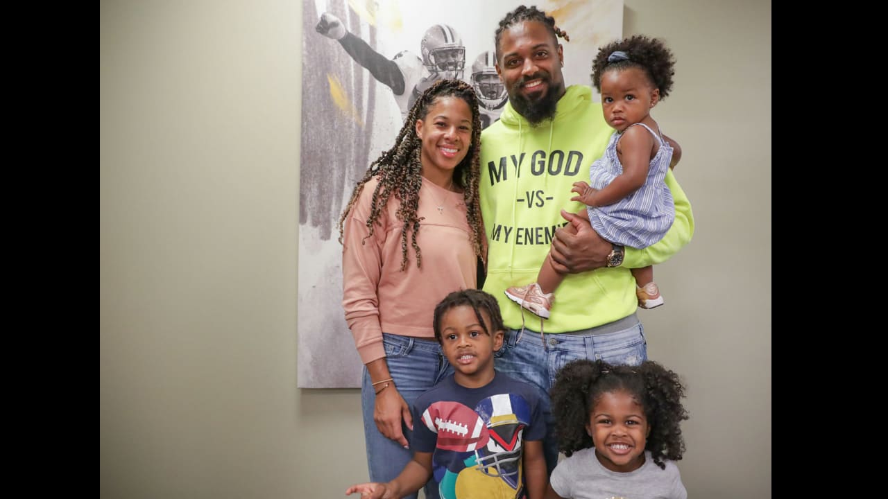 For Cameron Jordan and his father, football and community are the