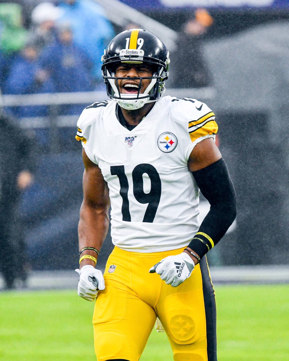 JuJu Smith-Schuster #xsteelers_19 #ripdwaynehaskins #jujuforever #DoT, juju