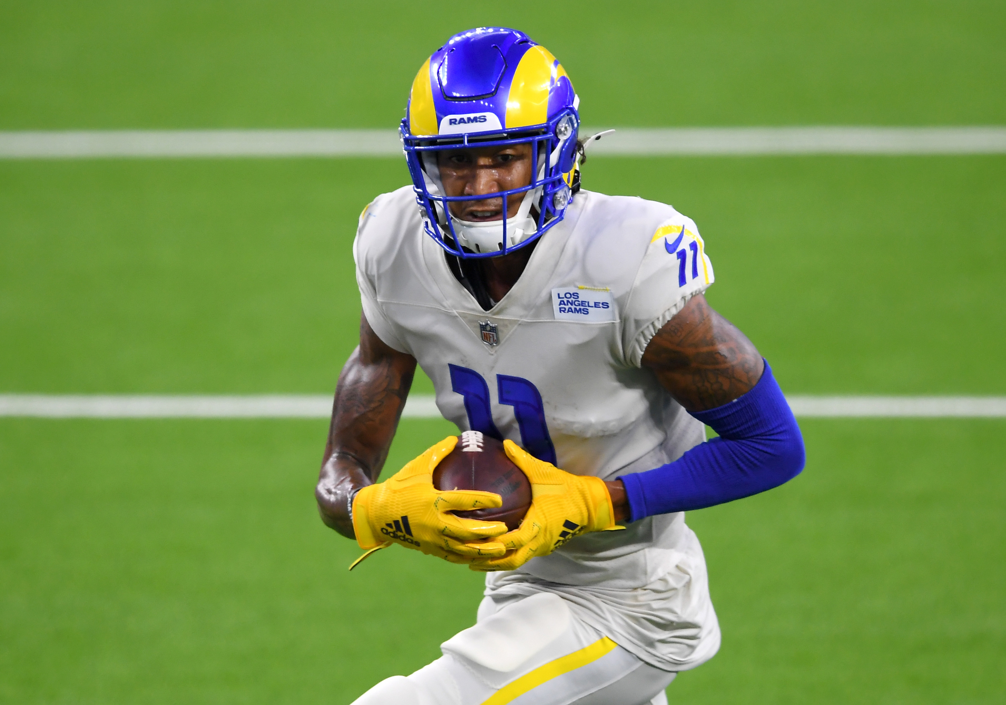 Rams WR Josh Reynolds shows off new jersey number for 2020