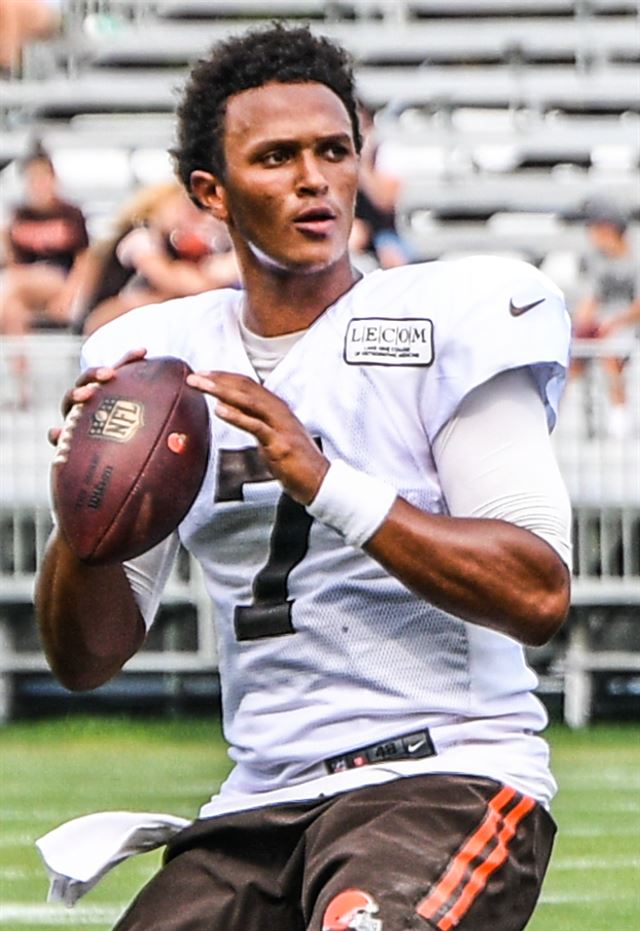 Oakland Raiders #14 DeShone Kizer White 100th Season With 60 Patch