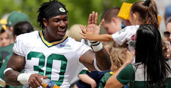 Cougars in the Pros: Jamaal Williams carries for 63 yards, Ziggy to Niners  - The Daily Universe