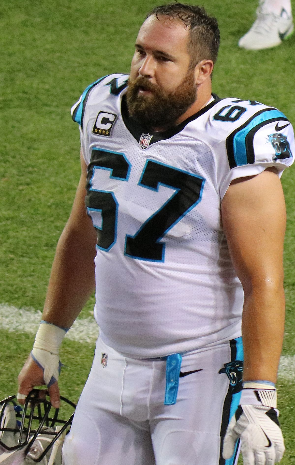 79 Ryan Kalil (C, Carolina Panthers)