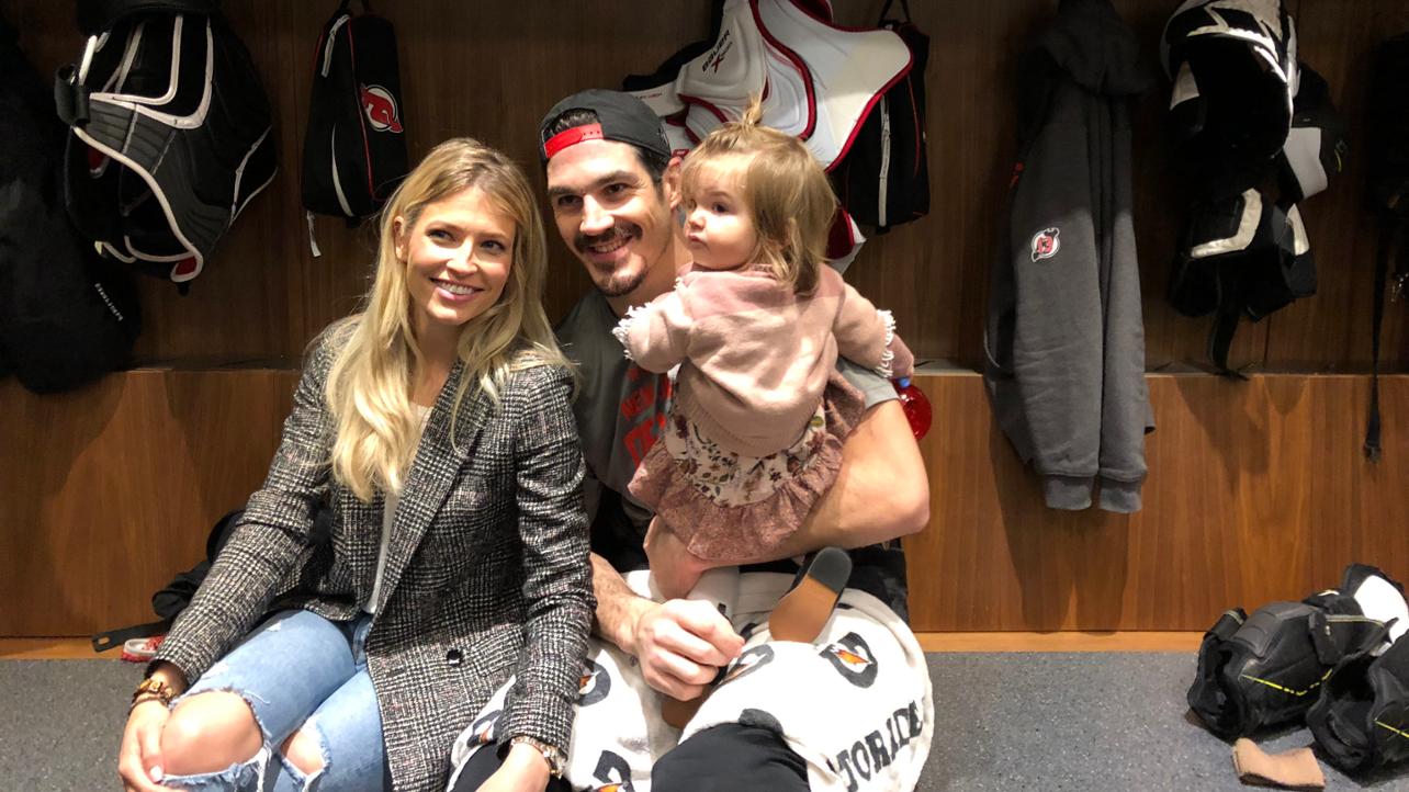 Wives and Girlfriends of NHL players — Declan, Lauren & Brian Boyle