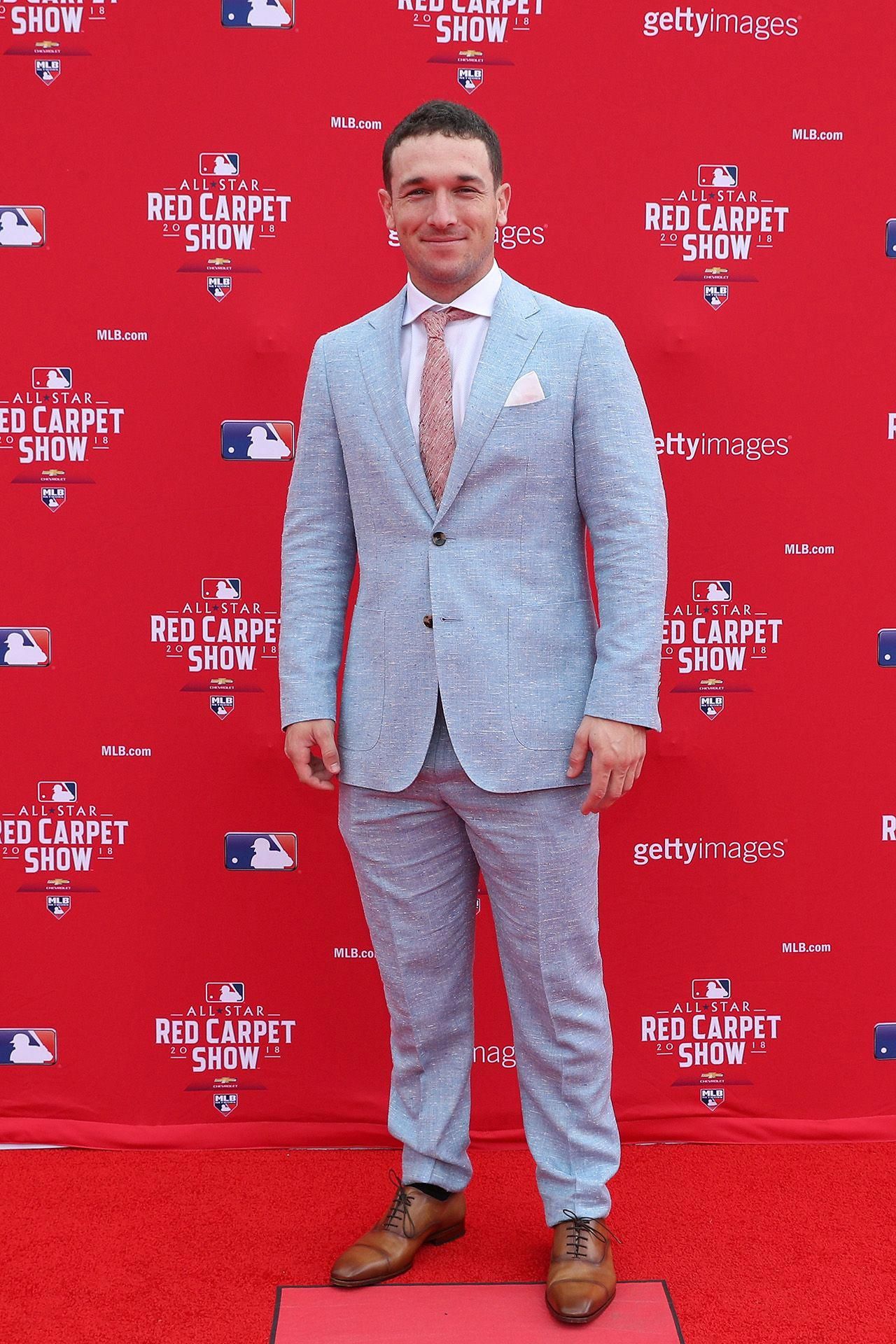 Alex Bregman on the CMA Awards Red Carpet