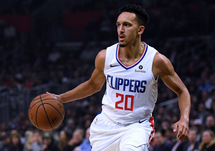 Landry Shamet - Los Angeles Clippers - Game-Worn Classic Edition 1970-71  Home Jersey - 2019-20 Season