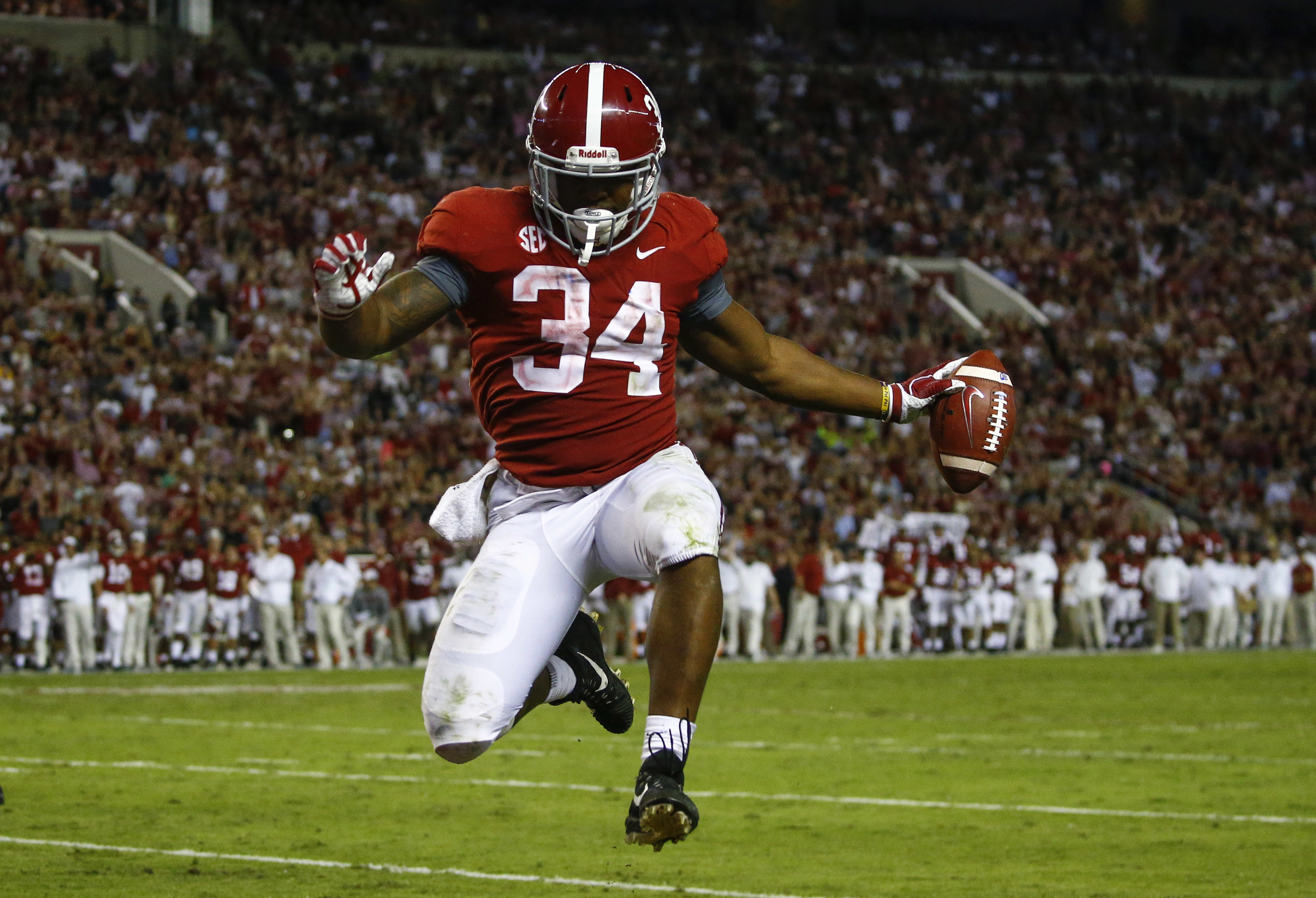 Damien Harris, Running back, Alabama Crimson Tide, New England Patriots -  NIL Profile - Opendorse