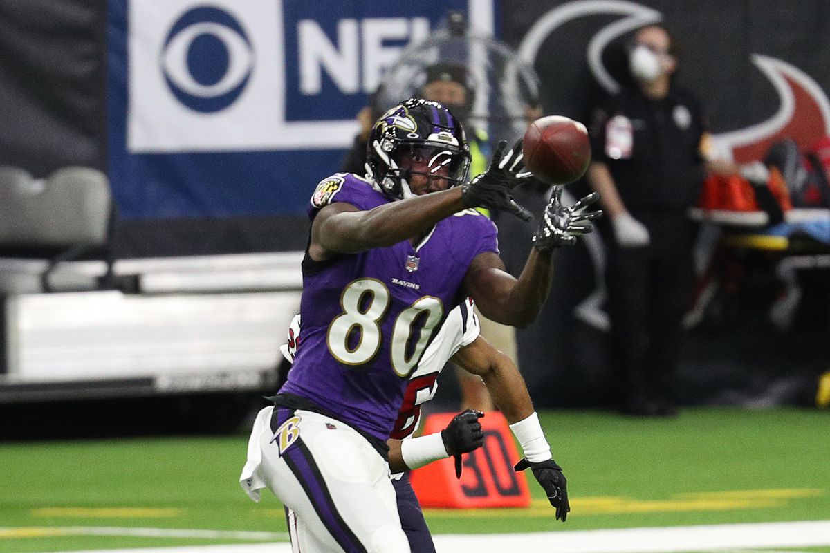 Irish in the NFL: Ravens' Receiver Miles Boykin scores again