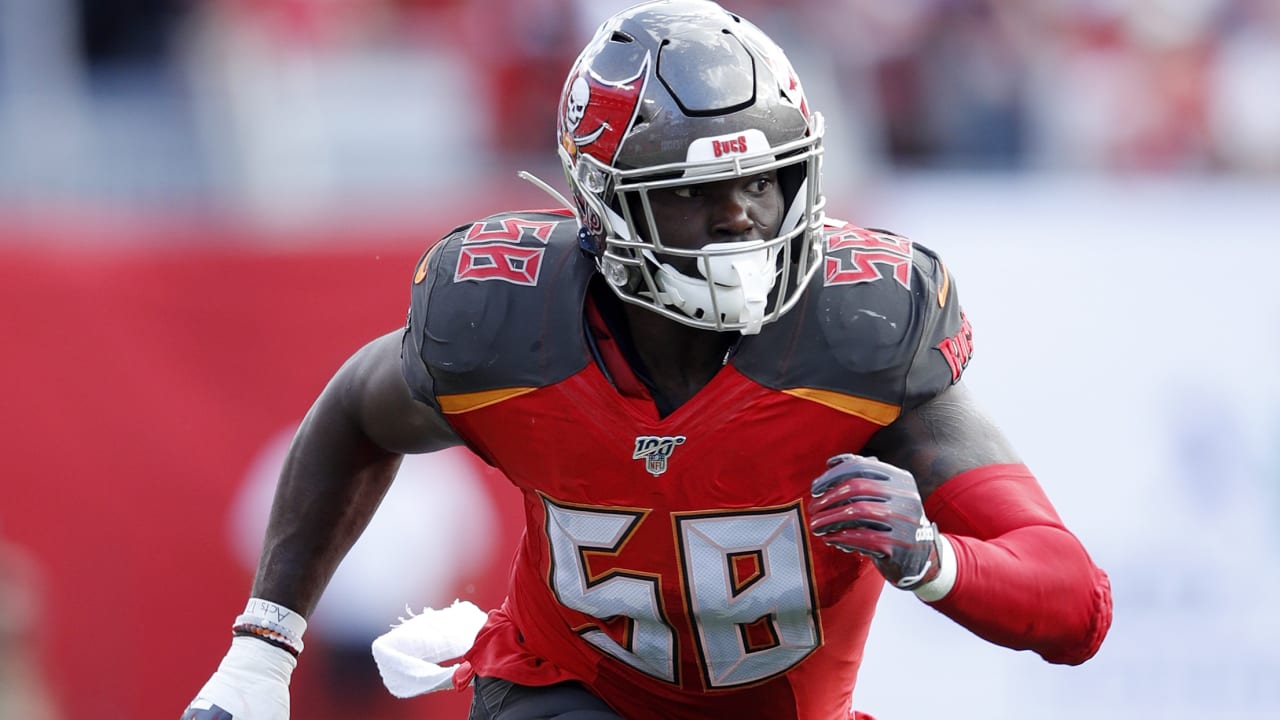 Shaquil Barrett: Tampa Bay Buccaneers linebacker dedicates emotional  pick-six against Chicago Bears to his late daughter