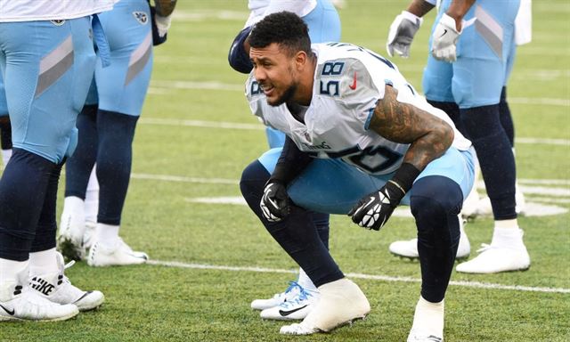 Tennessee Titans linebacker, Pine Forest grad Harold Landry named to 2022  NFL Pro Bowl roster