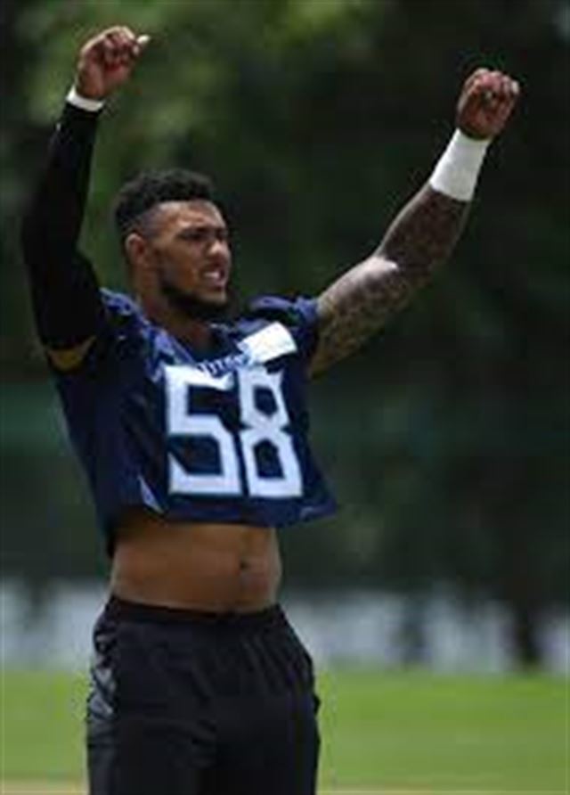 Tennessee Titans linebacker, Pine Forest grad Harold Landry named