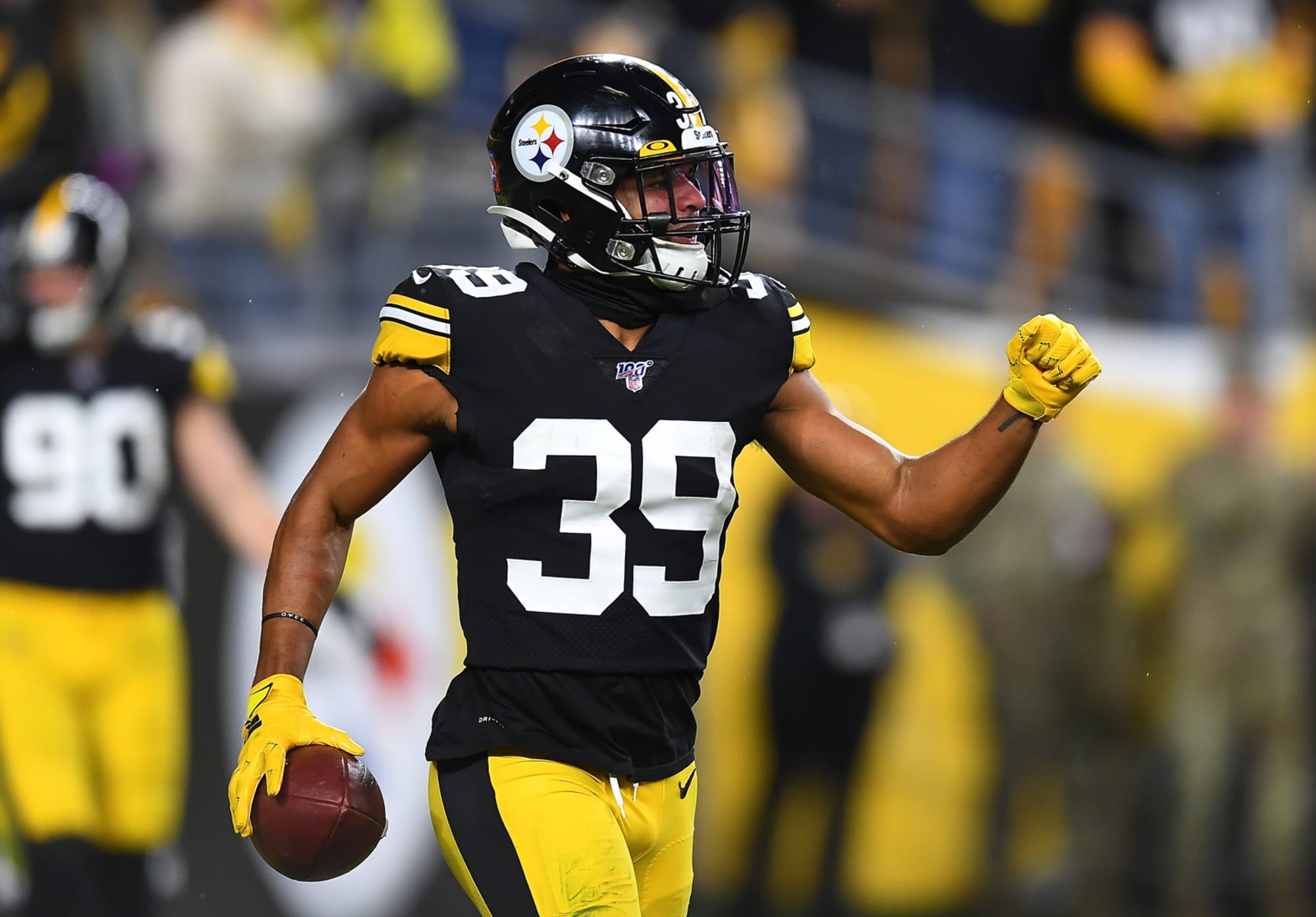 Pittsburgh Steelers Minkah Fitzpatrick #39 Nike Black Color Rush