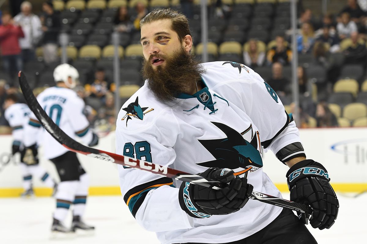 Brent Burns of the San Jose Sharks is a colorful guy - Sports