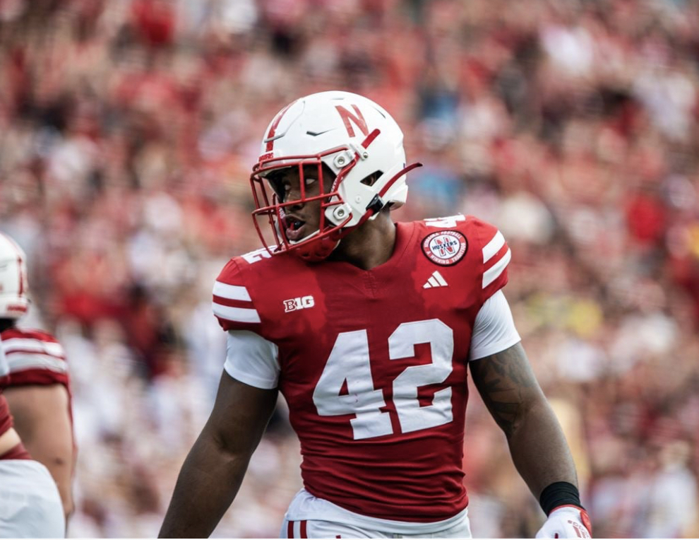 Mikai Gbayor, Inside Linebacker, Outside Linebacker, Nebraska Cornhuskers -  NIL Profile - Opendorse