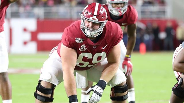 Philadelphia Eagles draft Landon Dickerson: Alabama OL is talented but  injury prone - The Athletic