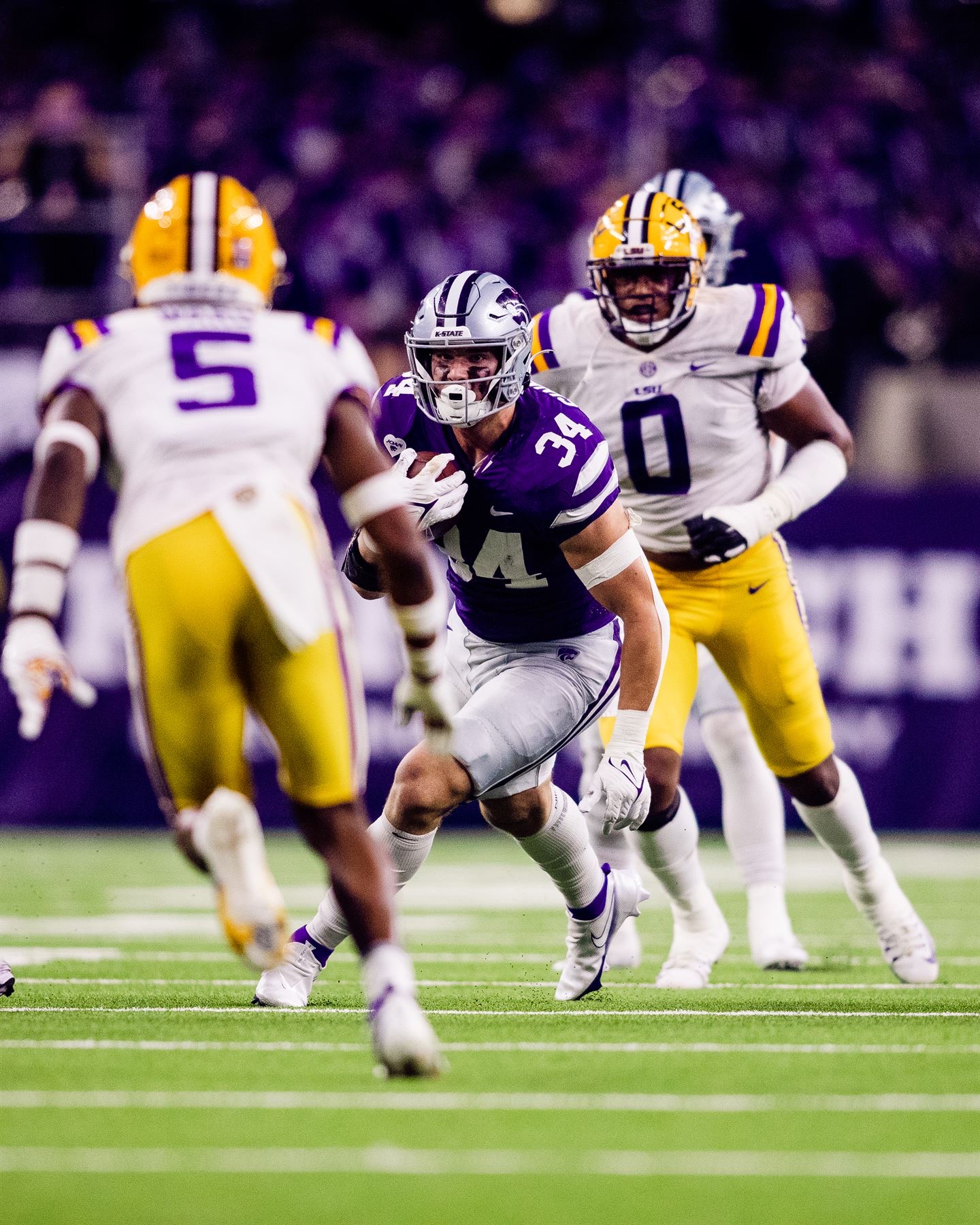 Kansas State football tight end Ben Sinnott goes from walk-on to star