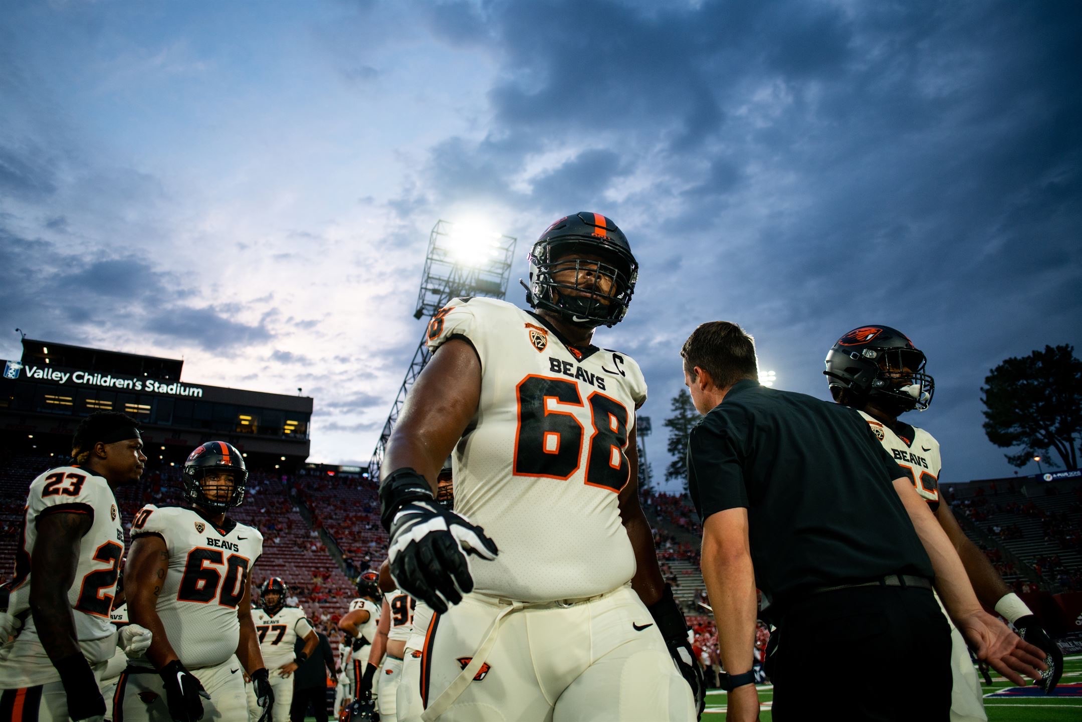 Bengals met with Oregon State OL Brandon Kipper