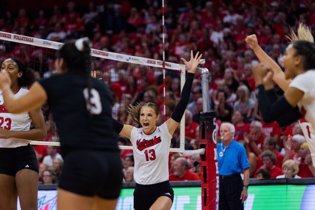 Whitney Lauenstein, Outside hitter, Right side hitter, Nebraska ...