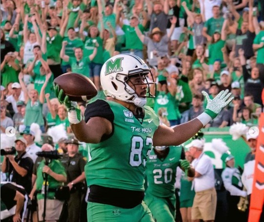 Dr. Squatch Signs Marshall University Tight End Devin Miller to