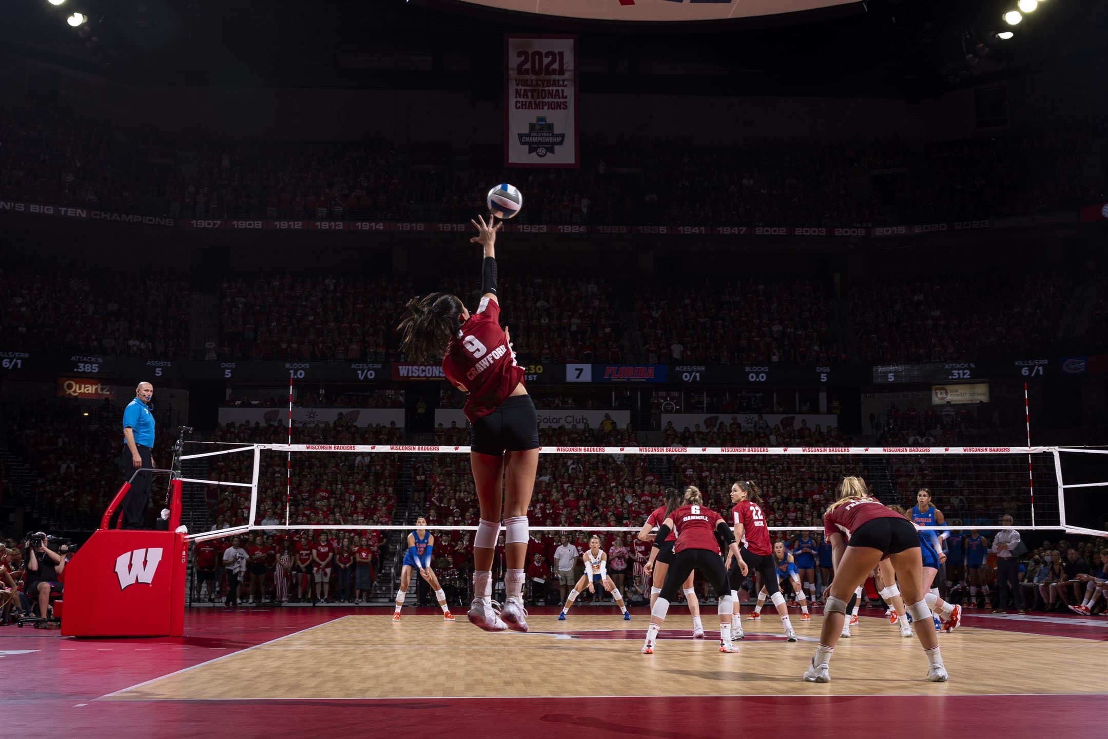 Caroline Crawford, Middle Blocker, Wisconsin Badgers - NIL Profile -  Opendorse