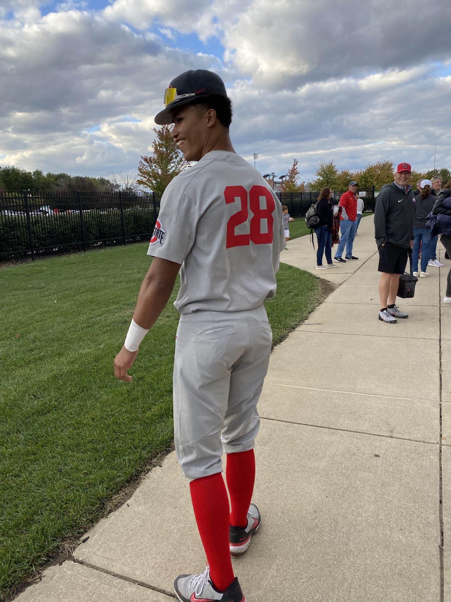 Ohio State Buckeyes Baseball #28 Trey Lipsey Student Athlete T