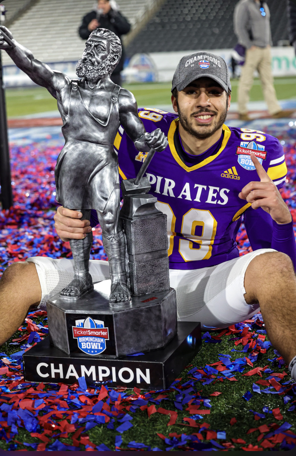 Laith Marjan, Placekicker, Punter, East Carolina Pirates - NIL Profile -  Opendorse