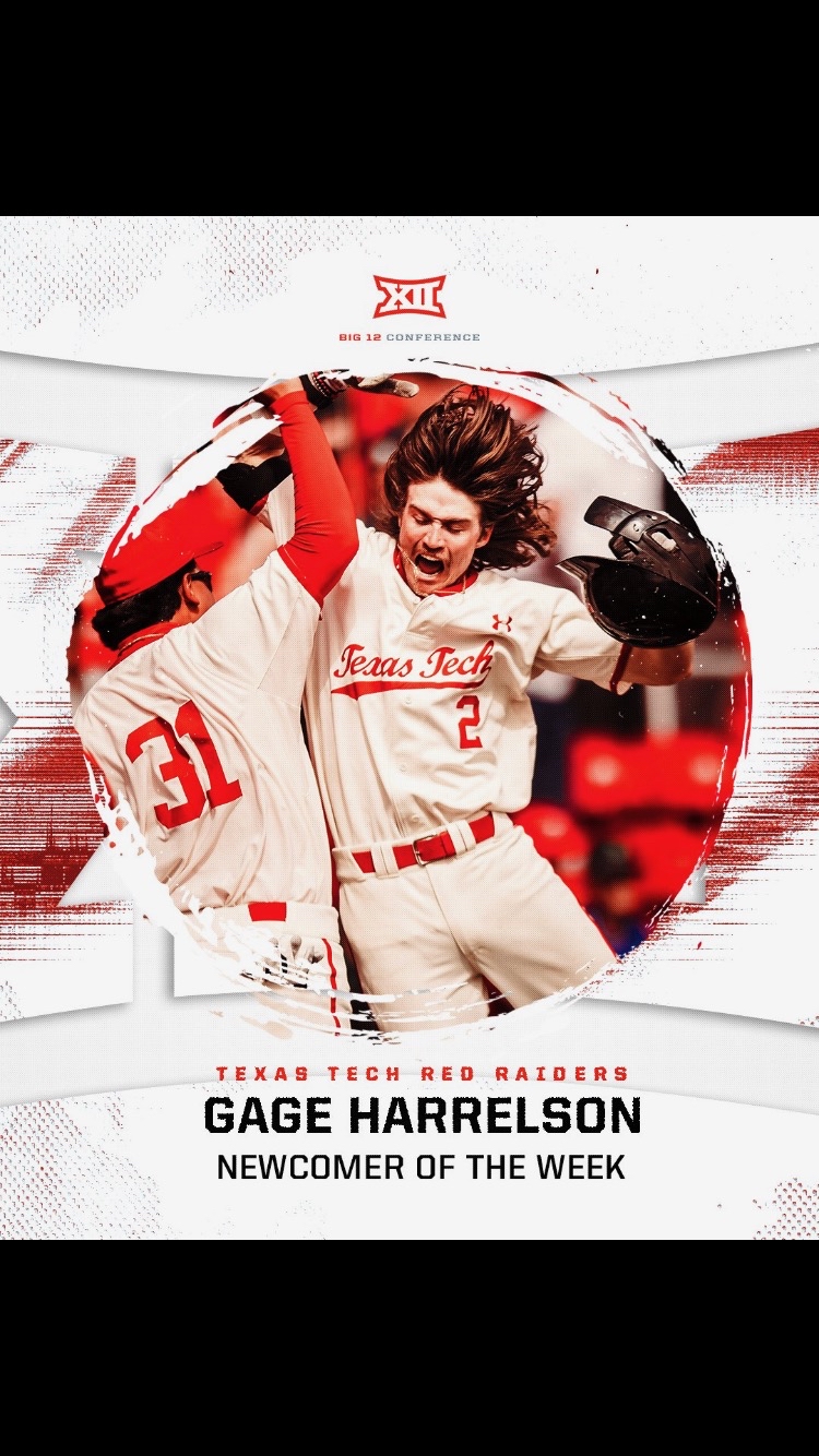 Gage Harrelson, Center field, Texas Tech Red Raiders - NIL Profile -  Opendorse