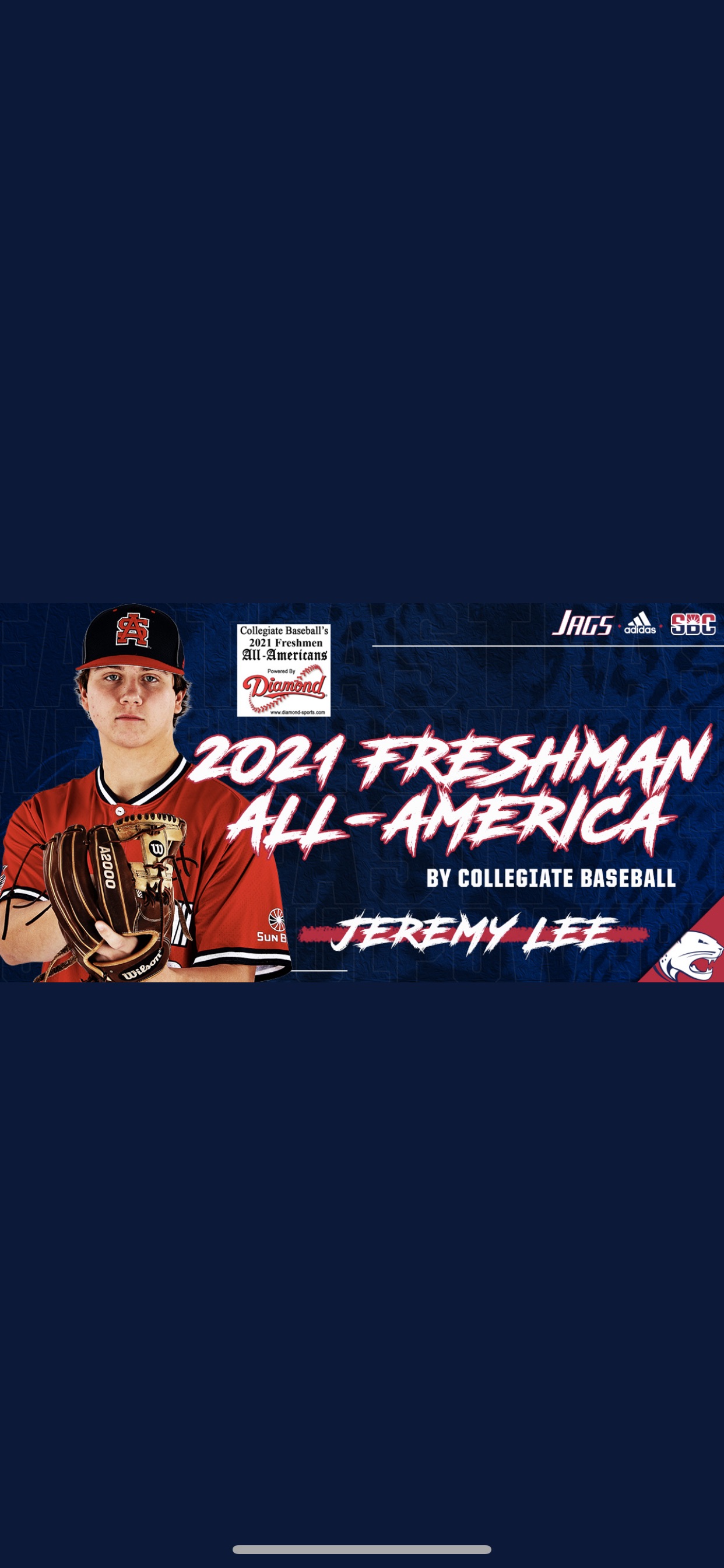 Jeremy Lee - Baseball - University of South Alabama Athletics