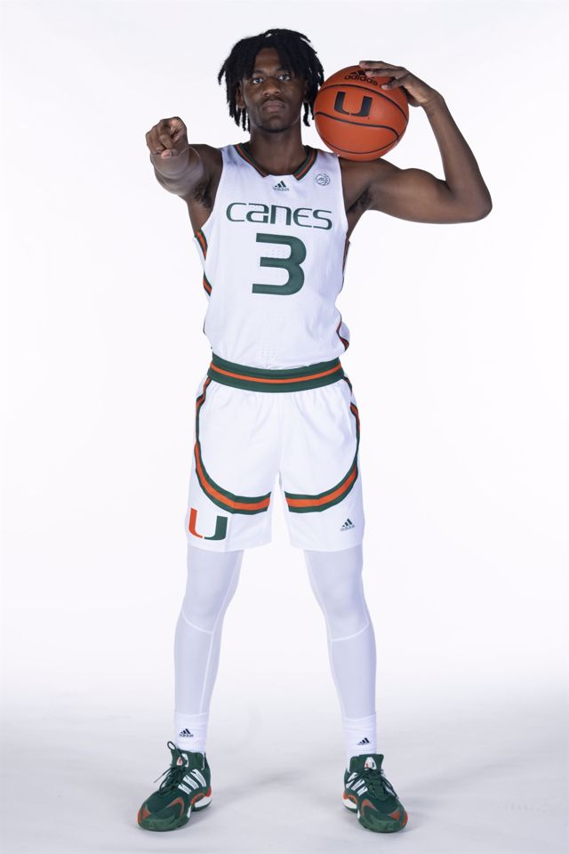 Youth Christian Watson Miami Hurricanes Replica Basketball Jersey