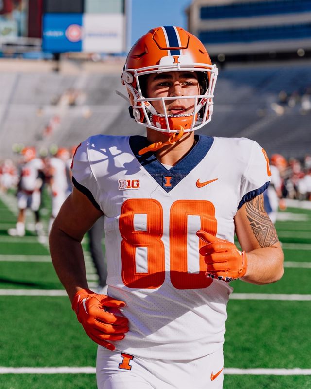 Hank Beatty, Wide Receiver, Illinois Fighting Illini - NIL Profile ...