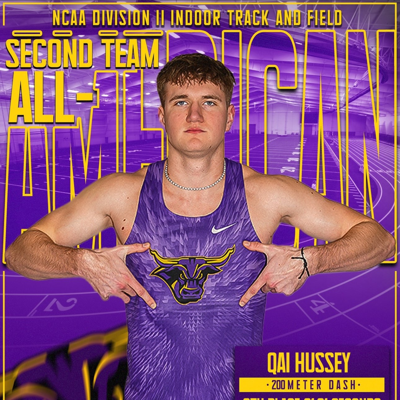Qai Hussey athlete profile head shot
