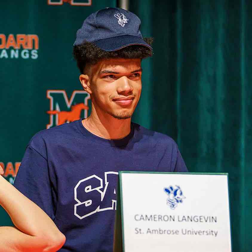 Cameron Langevin athlete profile head shot