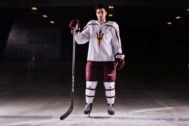 Sun Devil Hockey Reveals Alternate adidas adizero jersey, Exclusive CCM  Stick - Arizona State University Athletics