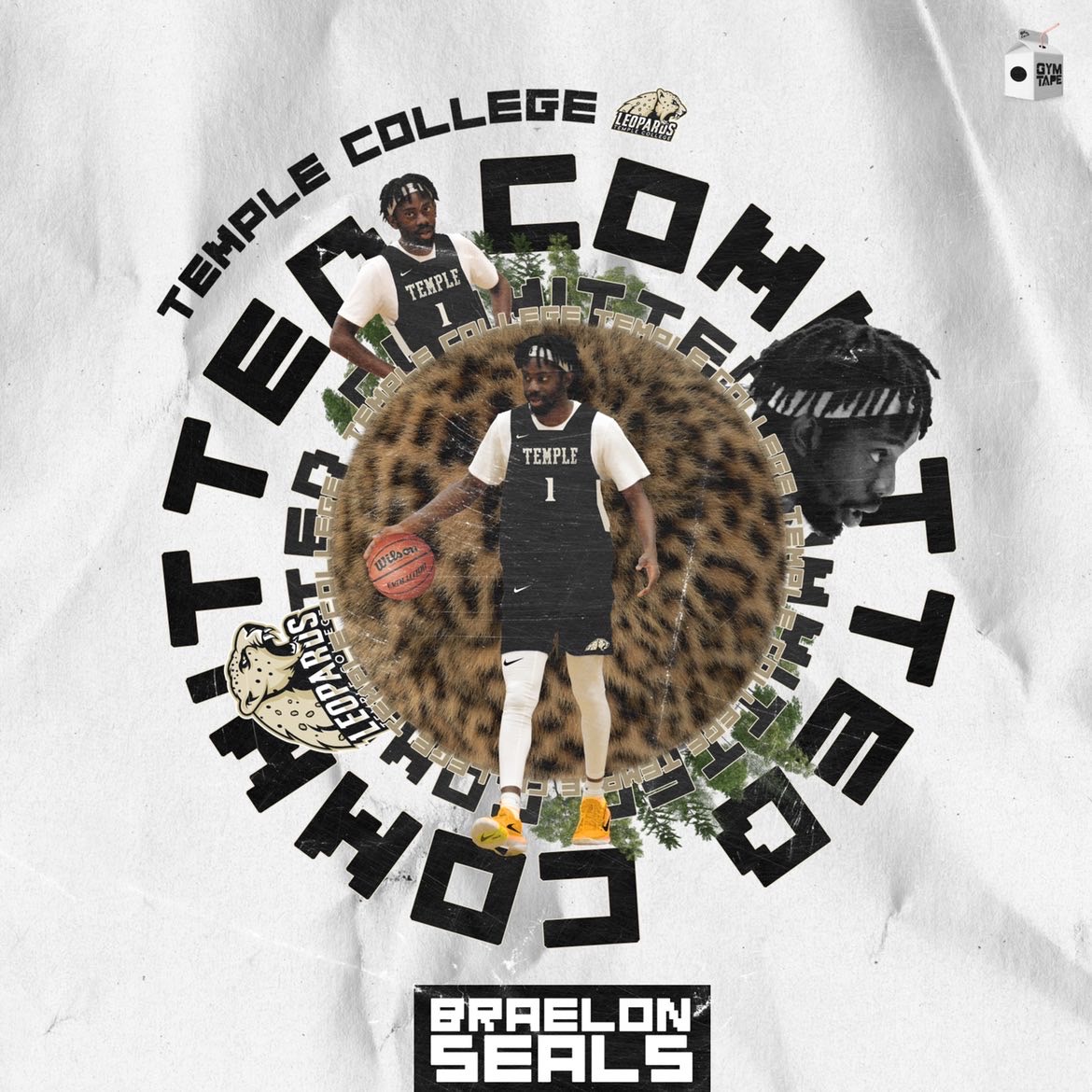 Braelon Seals, Shooting Guard, Temple College - NIL Profile - Opendorse