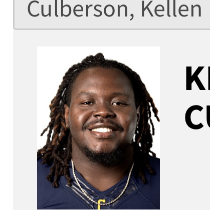 Kellen Culberson athlete profile head shot