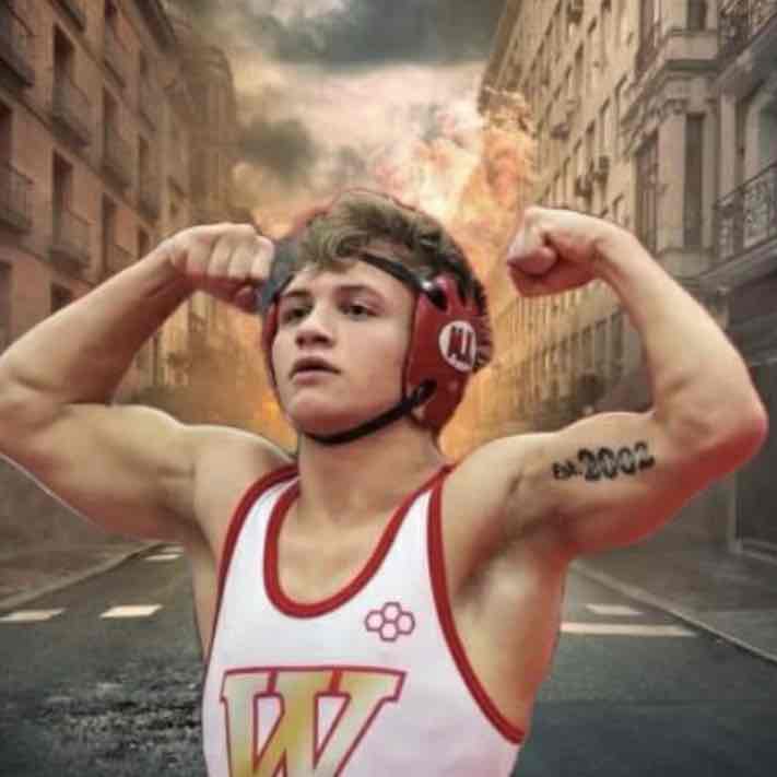 Landen Hacker athlete profile head shot