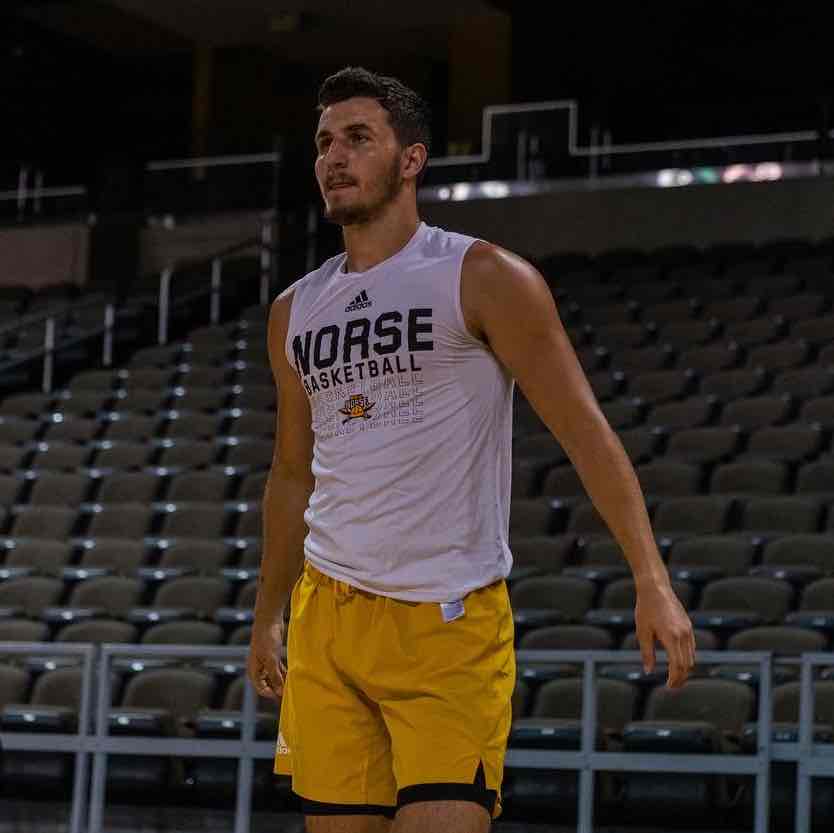 Jake Evans athlete profile head shot