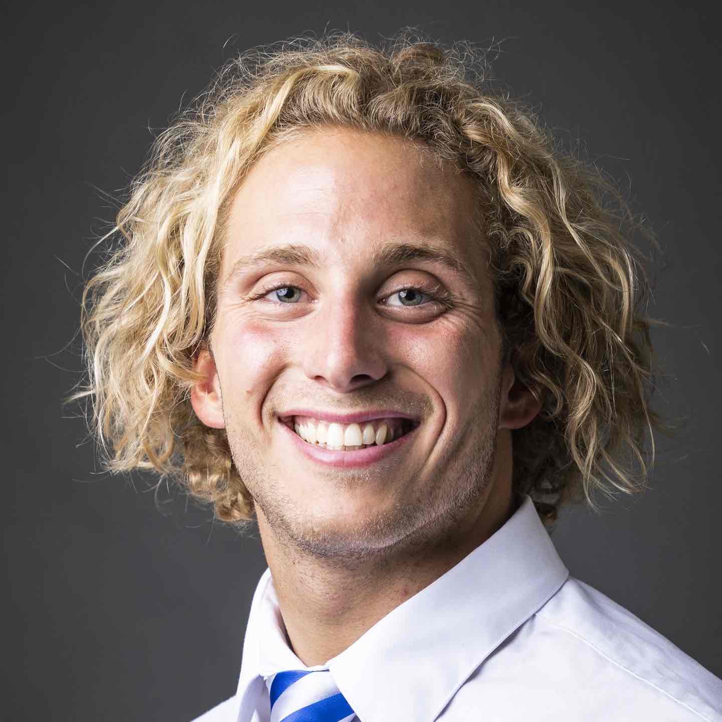 Abraham Zimmerman athlete profile head shot