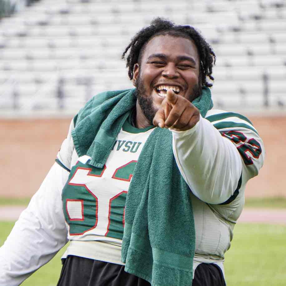 Rondey Luckett athlete profile head shot