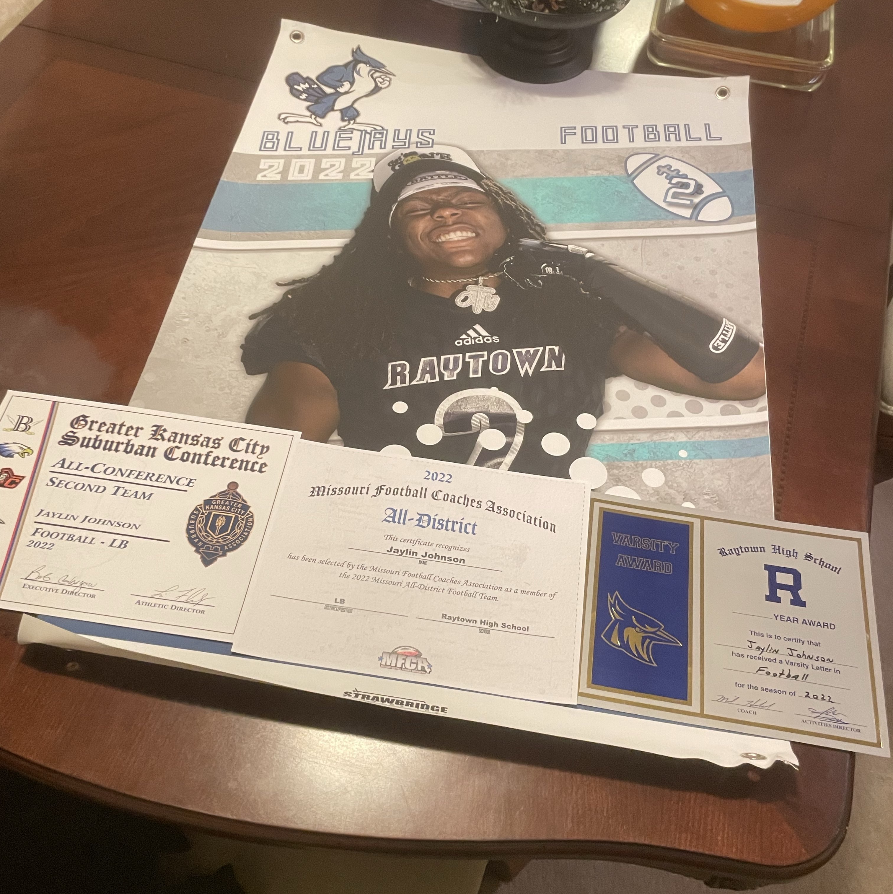 Jaylin Johnson athlete profile head shot