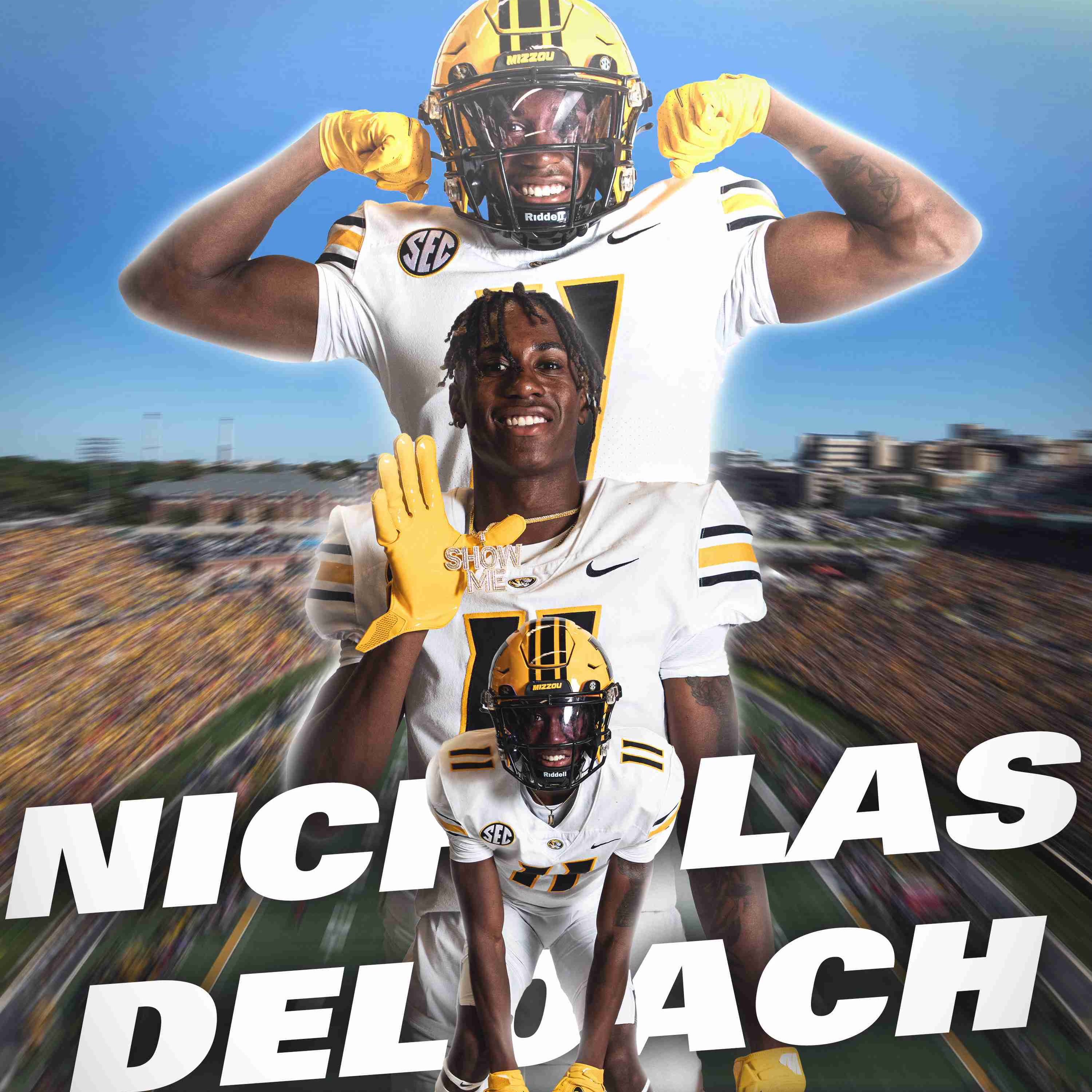 Nicholas DeLoach Jr. athlete profile head shot