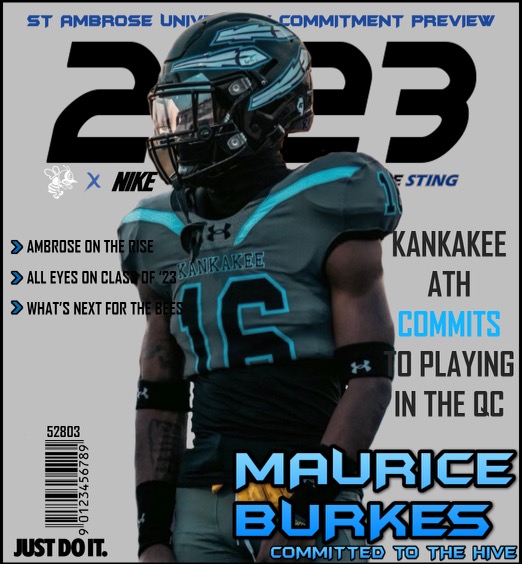 Maurice Burkes athlete profile head shot