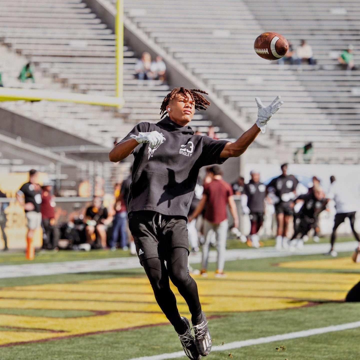 Keontez Bradley athlete profile head shot