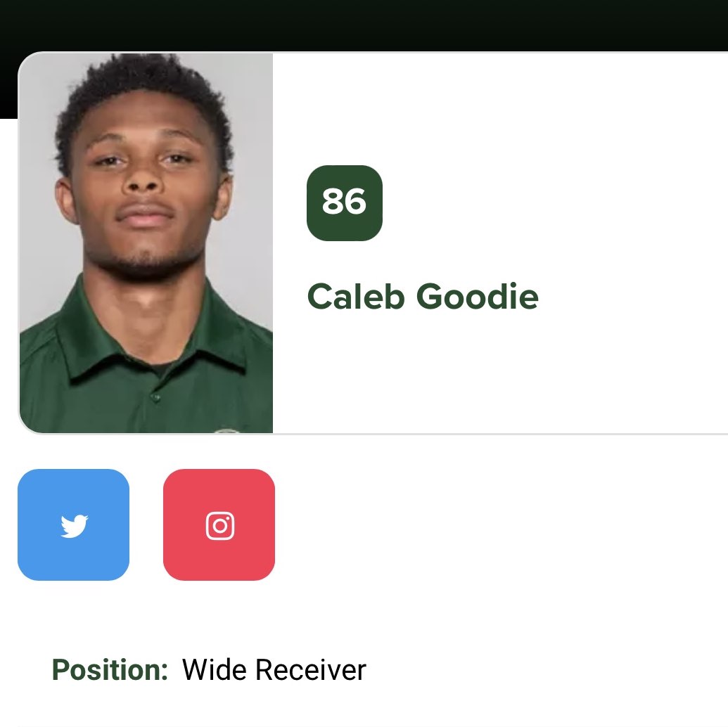 Caleb Goodie athlete profile head shot