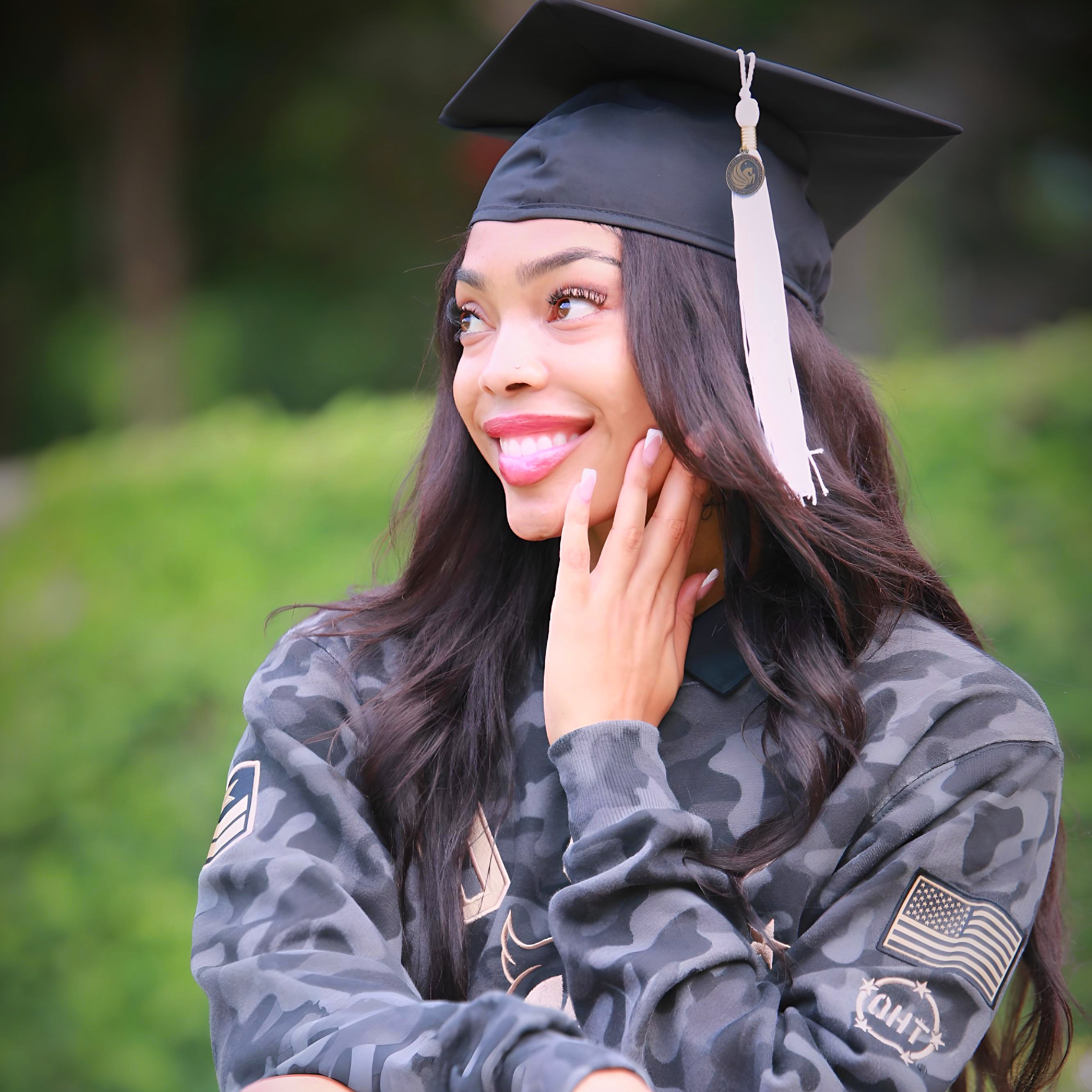 Deja Shaw-Huckaby athlete profile head shot