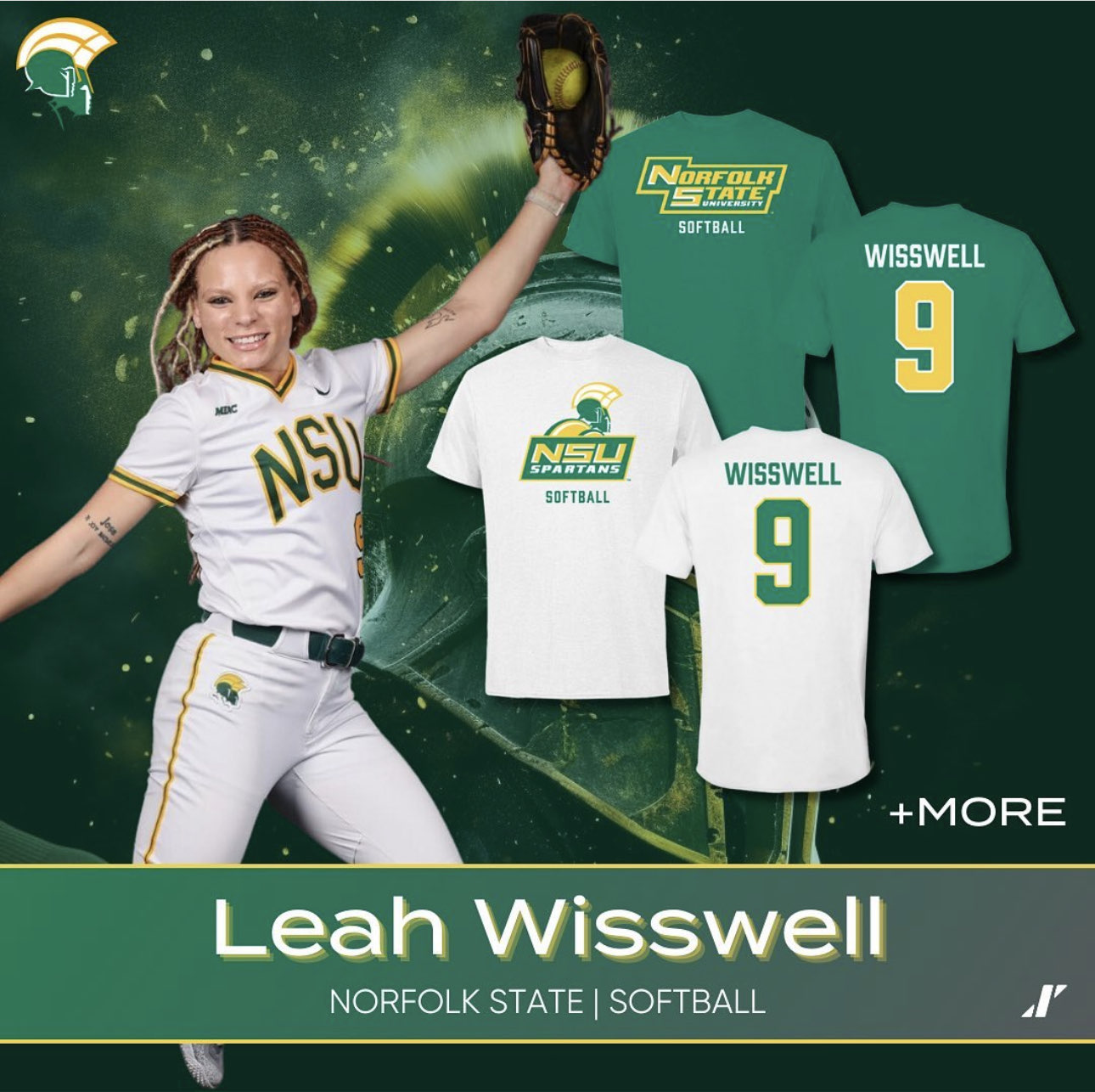Leah Wisswell athlete profile head shot