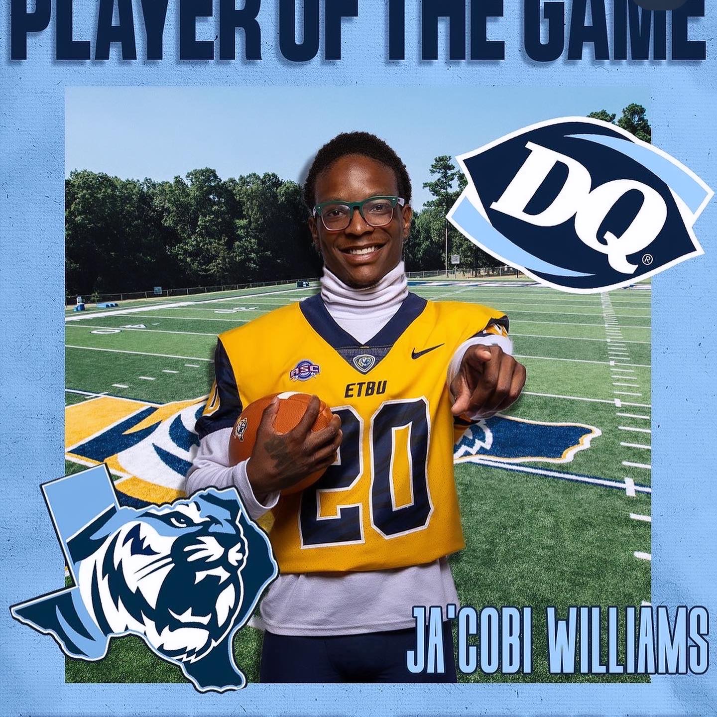Ja’Cobi Williams athlete profile head shot