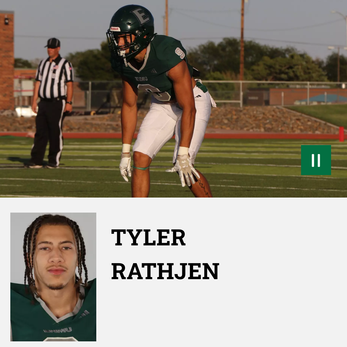 Tyler Rathjen athlete profile head shot